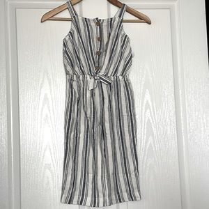 Navy and white striped jumpsuit Oshkosh
